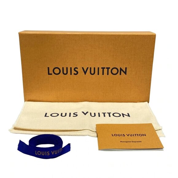 LOUIS VUITTON Zippy Wallet  Marine Rouge Monogram Empreinte - 422-082625 - Picture 11 of 11